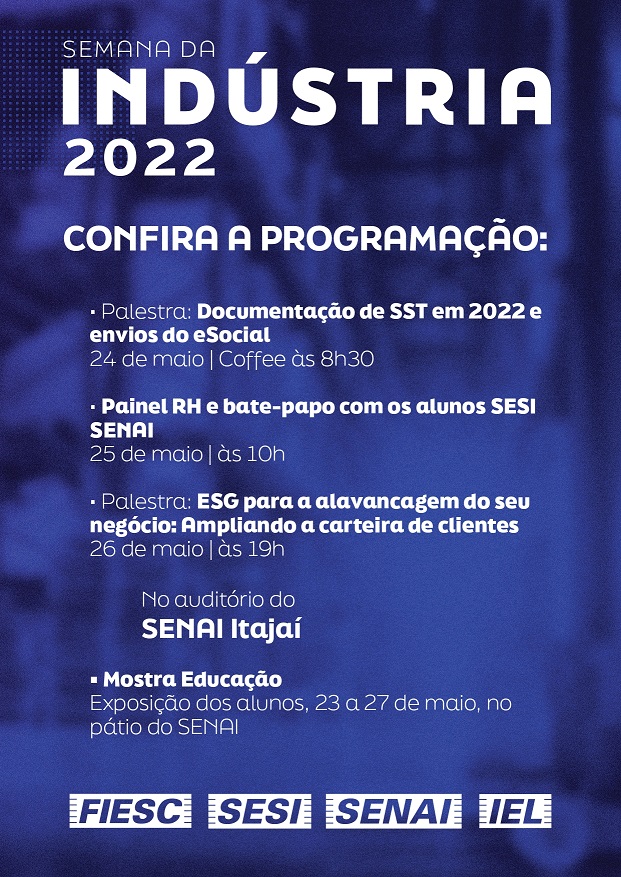 Semana da Indústria - Vale do Itajaí - 2022