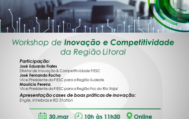 Workshop de Inovação e Competitividade da Região Litoral