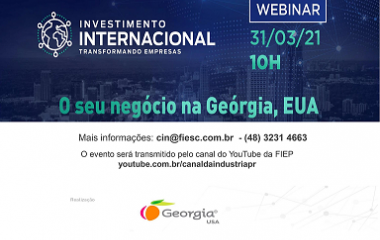 WEBINAR - O seu negócio da Georgia, EUA