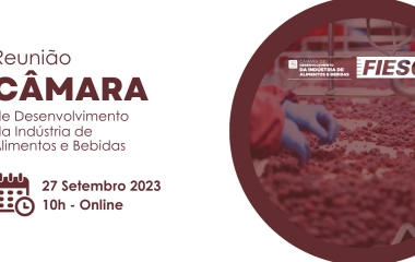 Reunião da Câmara de Alimentos e Bebidas - ONLINE