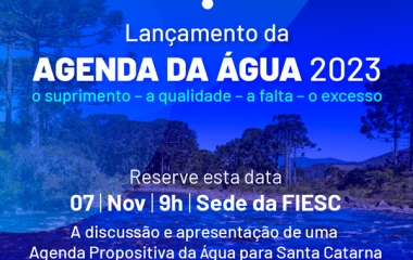 Reserve esta data - Agenda da Água 2023