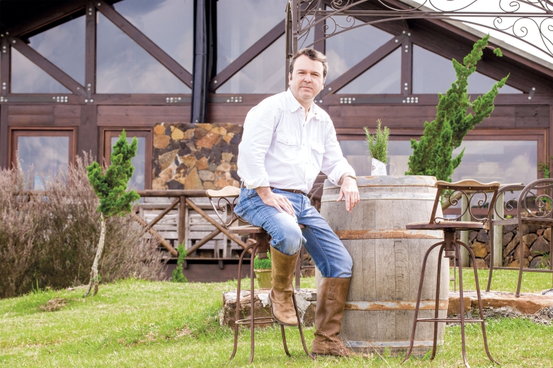 Ernani Garcia, da vinícola Abreu Garcia