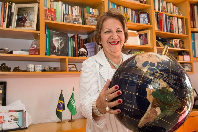 Maria Teresa Bustamante, coordenadora do Programa de Internacionalização da Indústria de SC da FIESC 