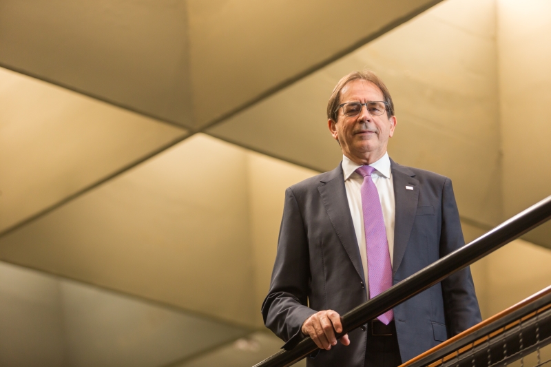 Presidente da FIESC, Mario Cezar de Aguiar. Foto: Marcos Campos