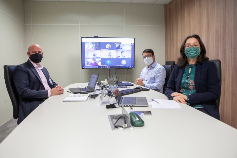 Aplicação do diagnóstico é feita de forma digital (foto: Filipe Scotti)