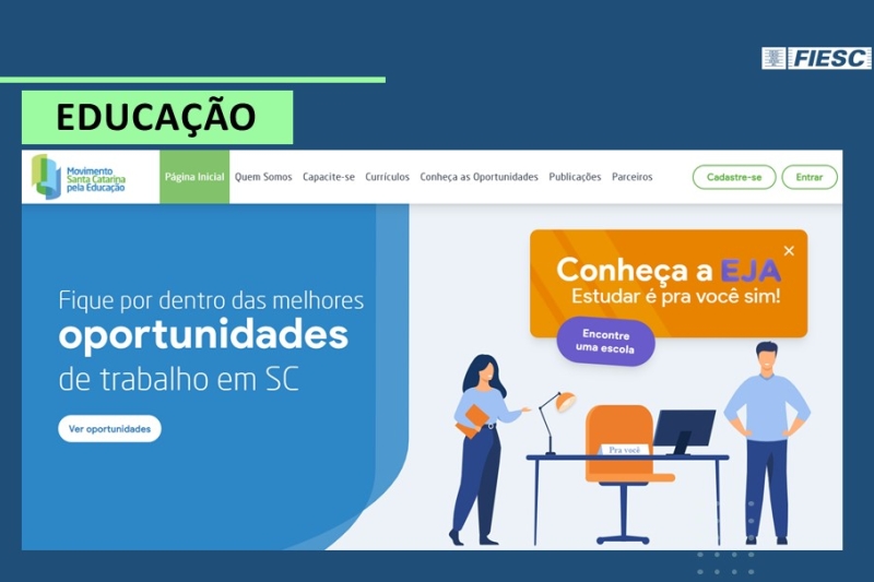 Plataforma é on-line e as atualizações de vagas e currículos são instantâneas 