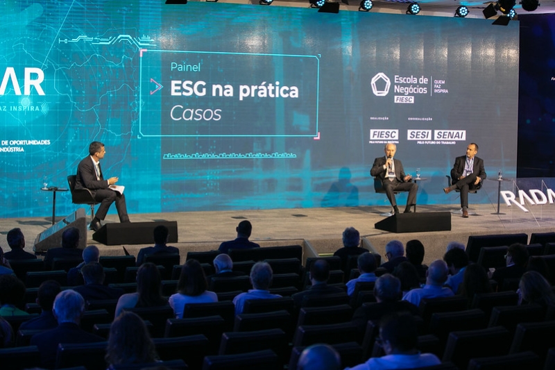 ESG na prática, com participação da Rudolph, Ciser e JBS. Foto: Filipe Scotti