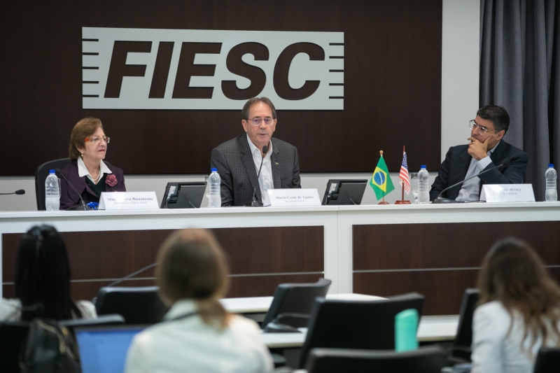 Encontro foi realizado na FIESC, em Florianópolis (foto: Filipe Scotti)