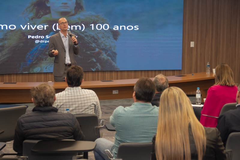 Pedro Schestatsky falou sobre o envelhecimento saudável. Foto: Ivonei Fazzioni