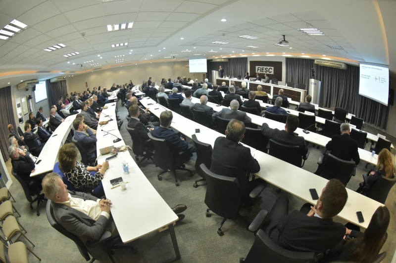 Evento foi realizado nesta quinta-feira, dia 22, em Florianópolis (Foto: Elis Sousa)