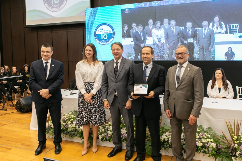 Alcaplas, primeira empresa a aderir ao programa recebeu homenagem. Foto: Filipe Scotti