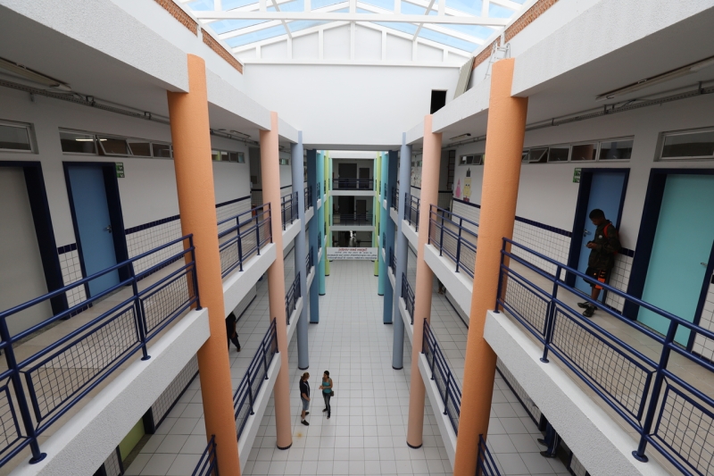 E.B Herondina Medeiros Zeferino é uma das escolas que recebe o evento. Foto: Cristiano Andujar/PMF