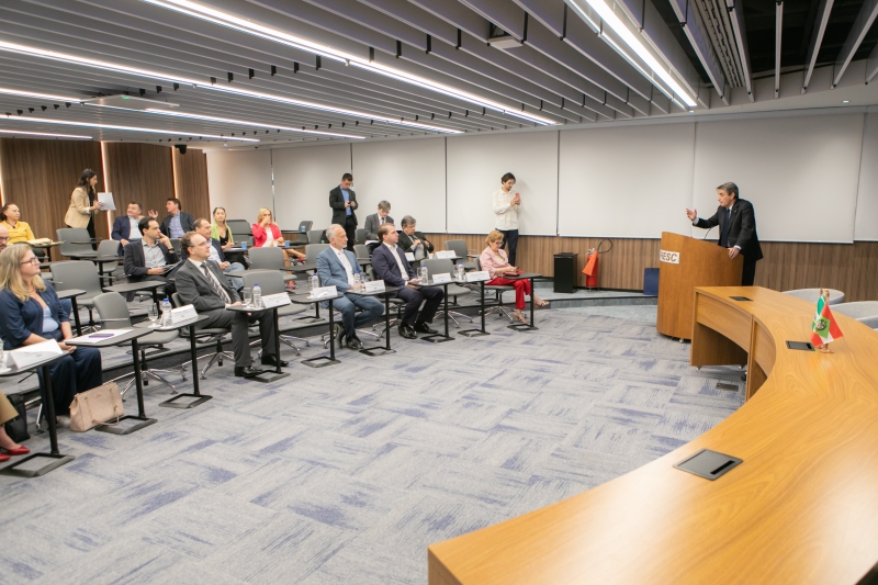 Cortese se disse otimista quanto à ampliação das relações econômicas bilaterais (foto: Filipe Scotti)