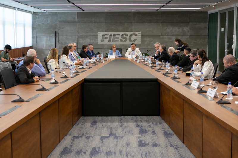 Reunião do COFEM reúne setor produtivo na FIESC. (Foto: Filipe Scotti)