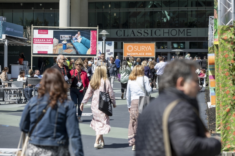 A feira ocorre na cidade de High Point, considerada a capital mundial dos móveis (foto: divulgação)