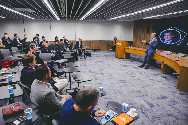 Industriais catarinenses debatem estratégias para competir no novo cenário geopolítico. (Foto: Filipe Scotti)
