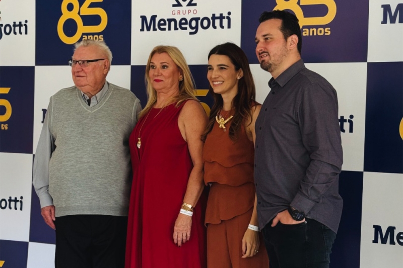 Grupo Menegotti celebra 85 anos com evento para colaboradores