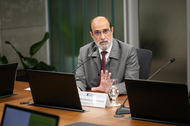 Líderes empresariais debatem melhorias no TAT na FIESC. (foto: Filipe Scotti)
