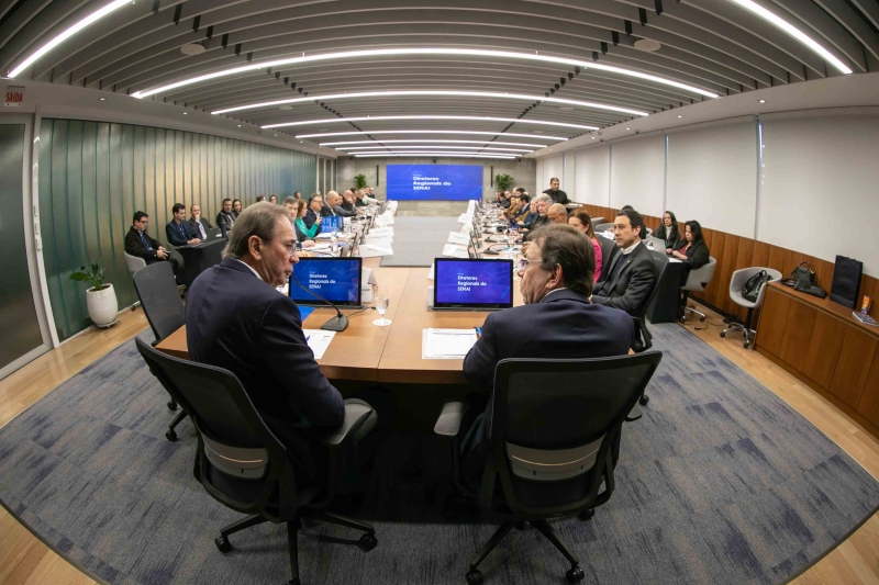 Na FIESC, encontro reúne executivos do SENAI de todo o país