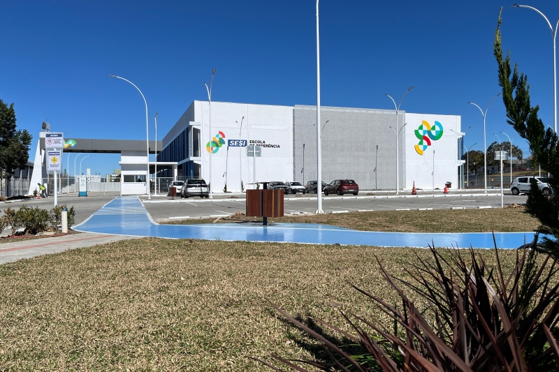 Escola de Lages é a quarta deste modelo entregue desde 2023 (Divulgação)